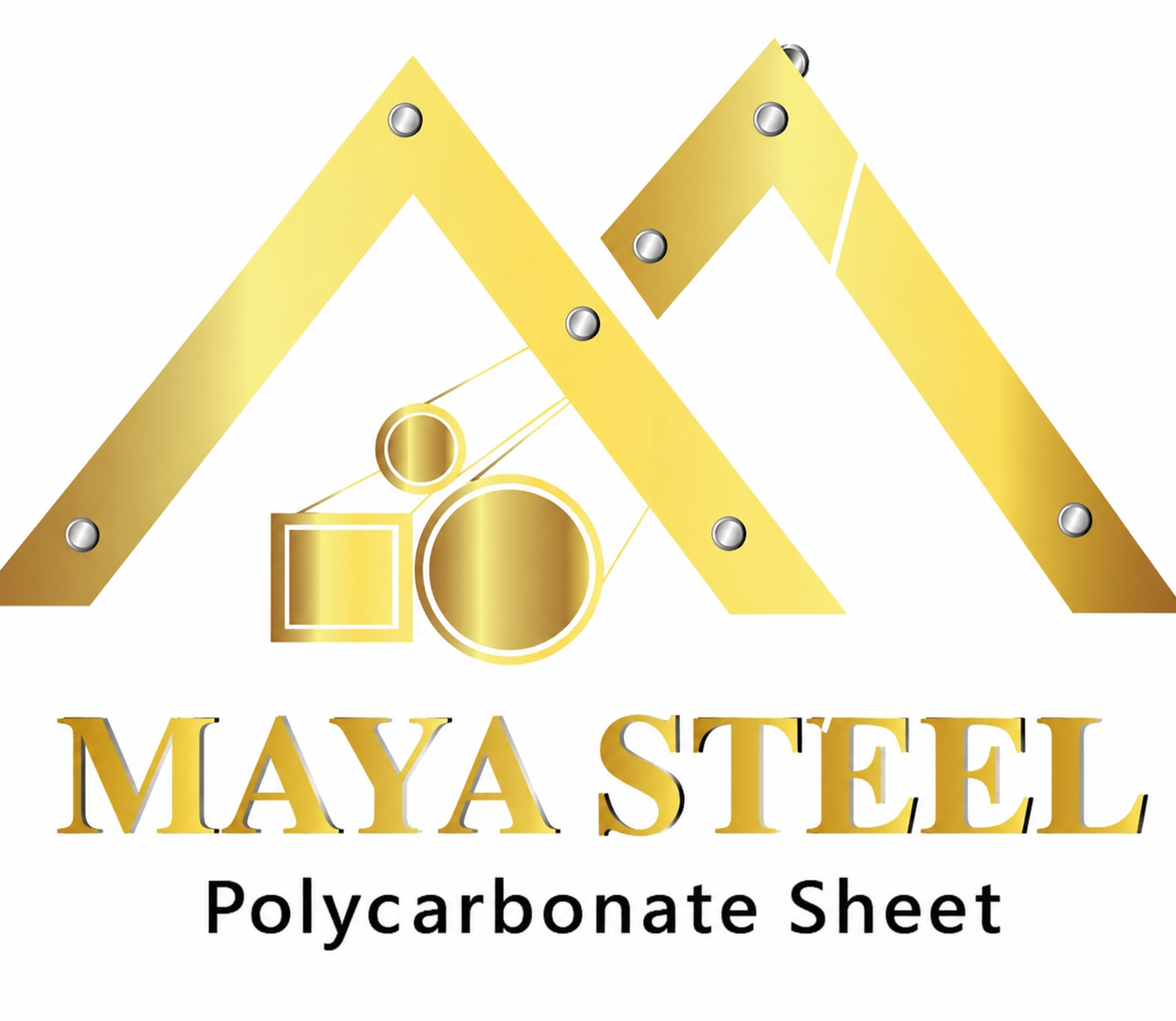 MAYA STEEL Logo